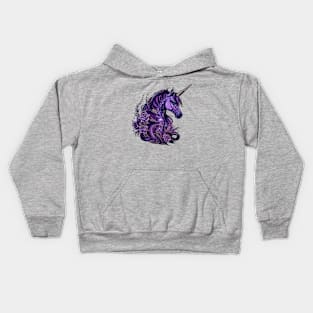 Space Magic Unicorn Kids Hoodie